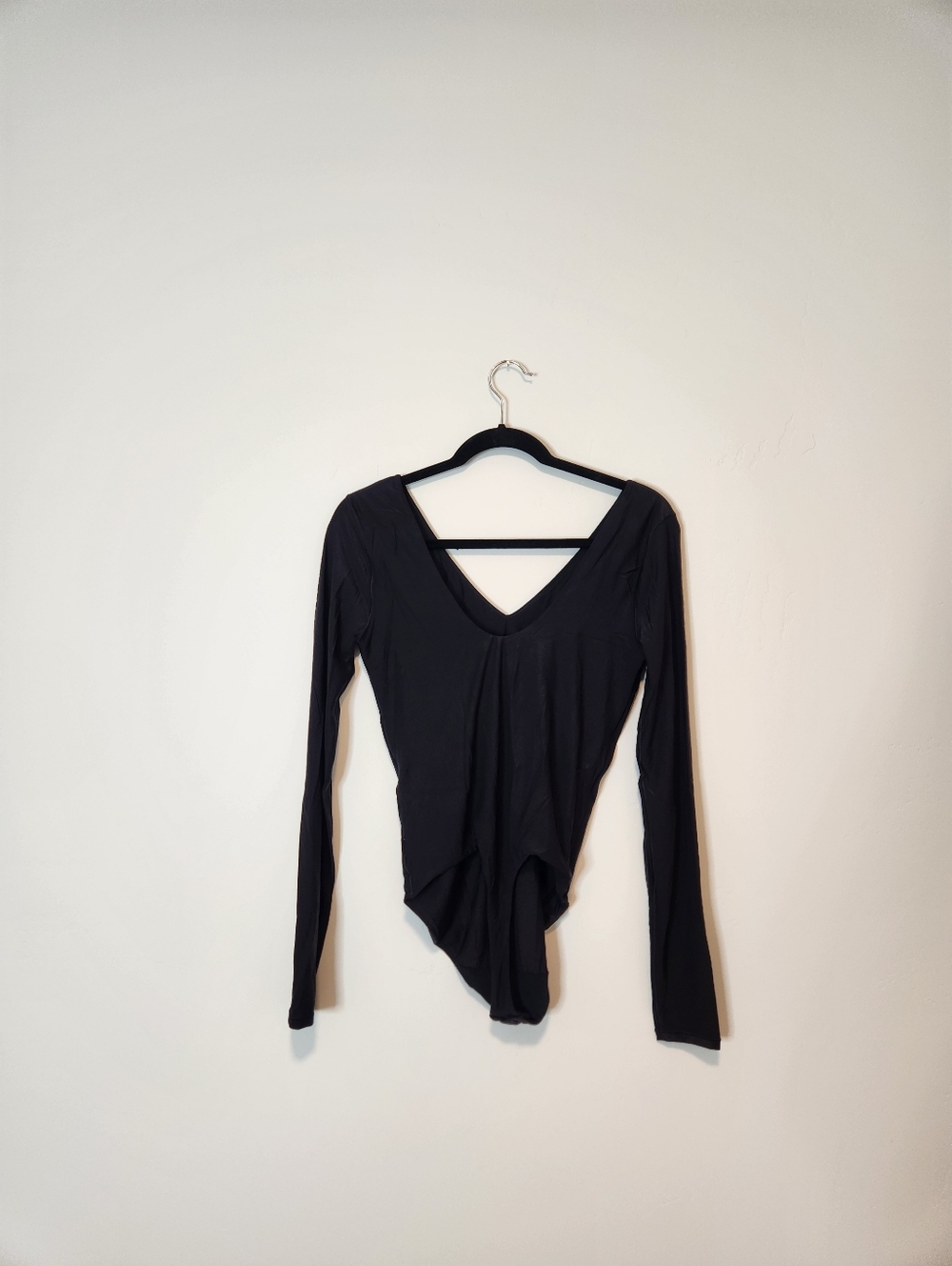 NWT Aerie SMOOTHEZ Long Sleeve Plunge Bodysuit Size XL - Picture 4 of 7
